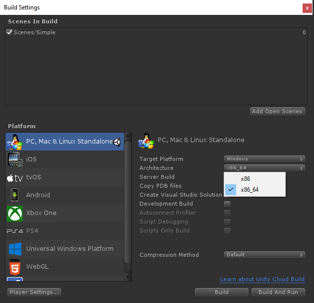 exporting your game in unity for mac exporting your game in unity for mac